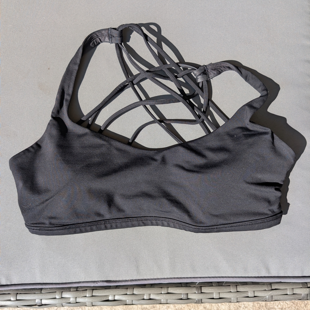 lululemon athletica Charcoal Sports Bra